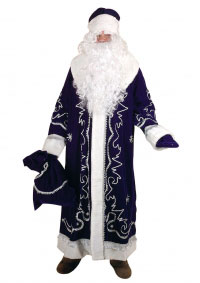 Новогодние костюмы - Синий Дед Мороз