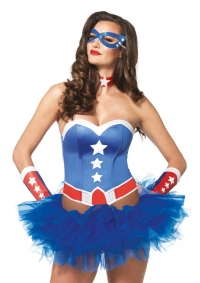Женские костюмы - Капитан Америка