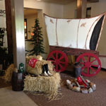 внутреннее убранство в стиле дикого запада