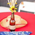 оформление стола в стиле дикий запад